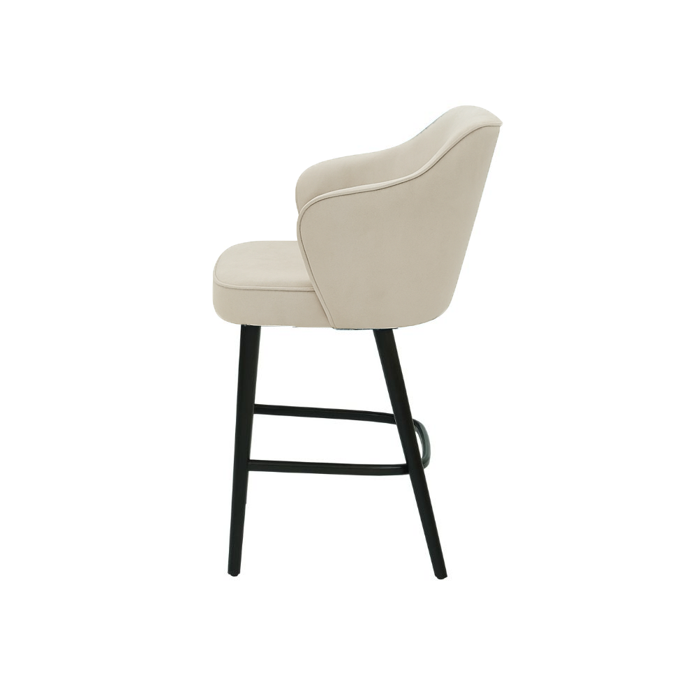 Scaun bar catifea | model ZEUS