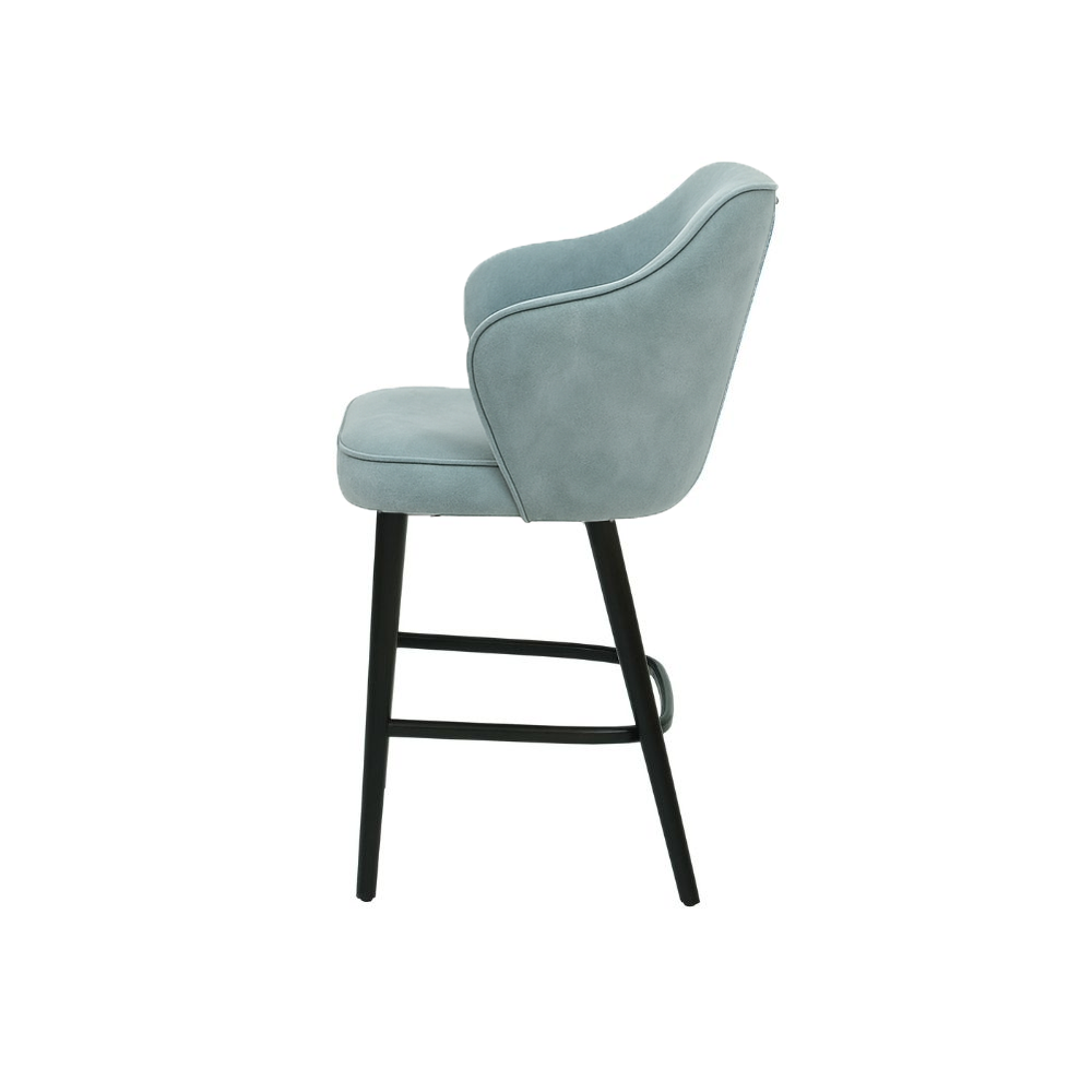 Scaun bar catifea | model ZEUS