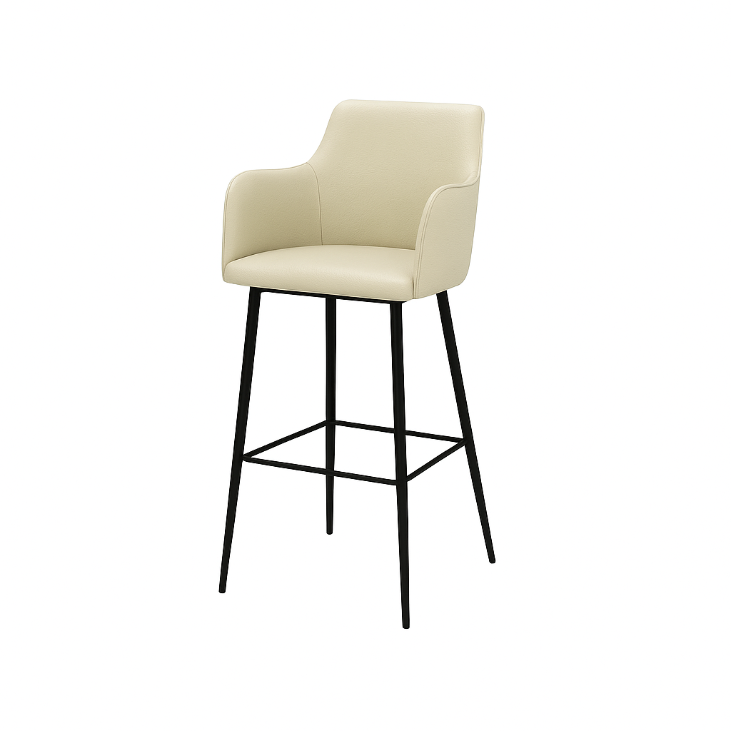 Scaun bar piele ALBA | model SINDY