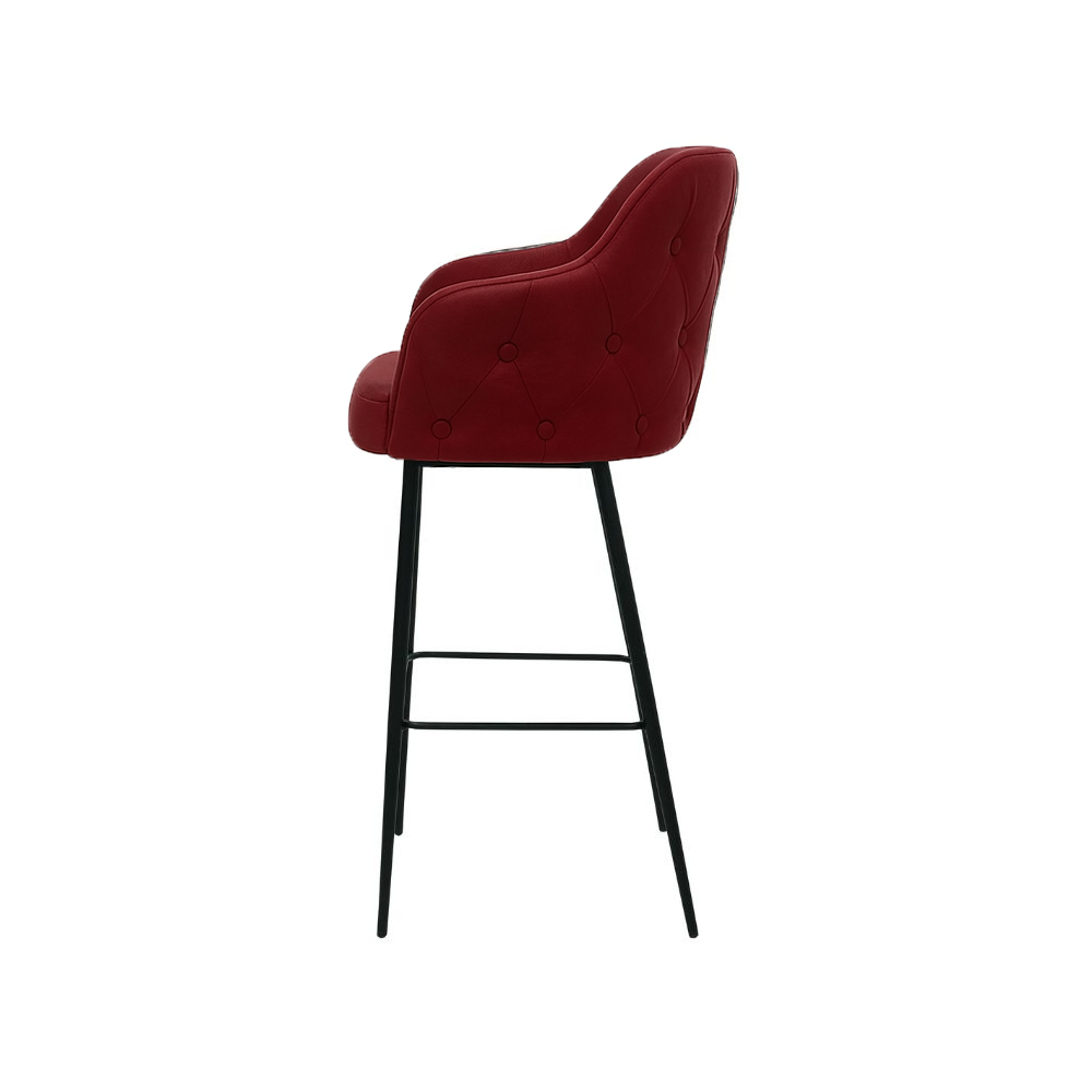 Scaun bar piele ALBASTRA | model TEONA