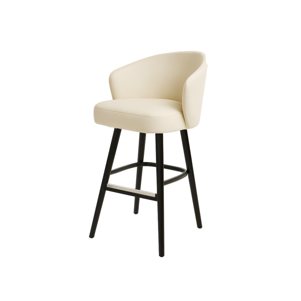 Scaun bar piele GALBENA | model BRUNO