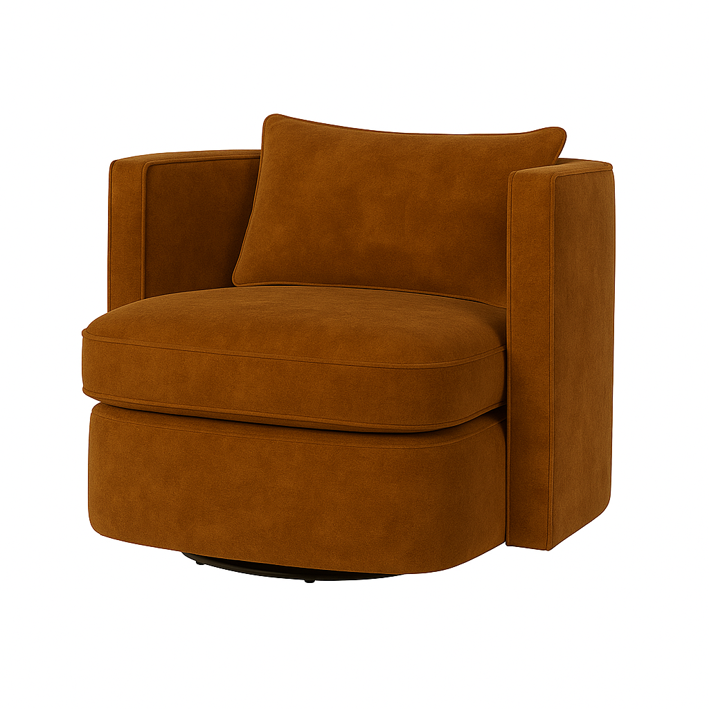 Fotoliu catifea MARO | model DAVIDE