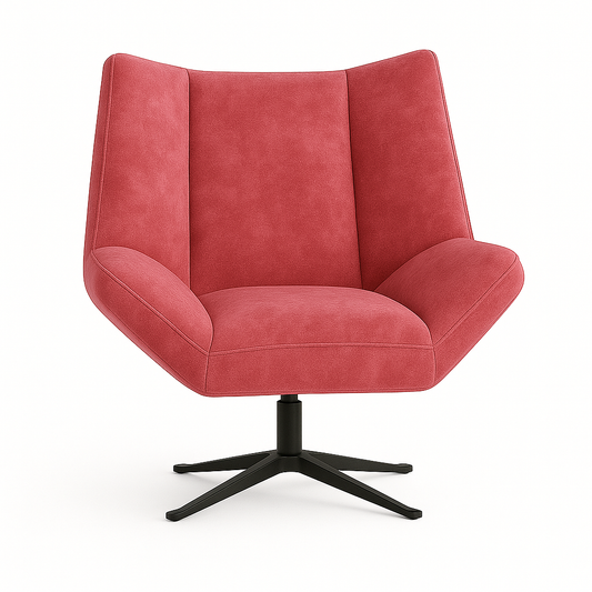 Fotoliu catifea ROZ | model STEA