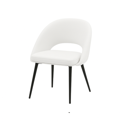 Scaun piele GALBENA | model LAVA