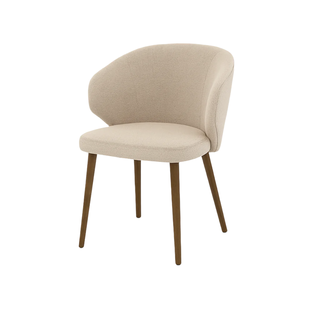 Scaun catifea GALBENA | model CAPRICE