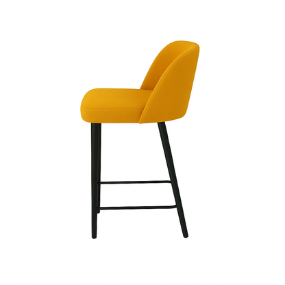 Scaun insula catifea GALBENA | model IVA