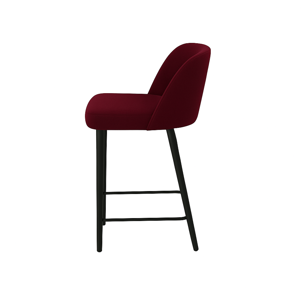 Scaun insula catifea BORDO | model IVA