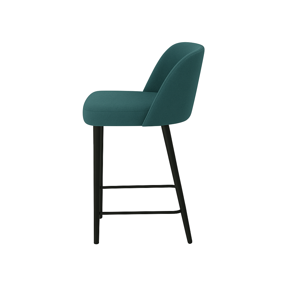 Scaun insula catifea GALBENA | model IVA