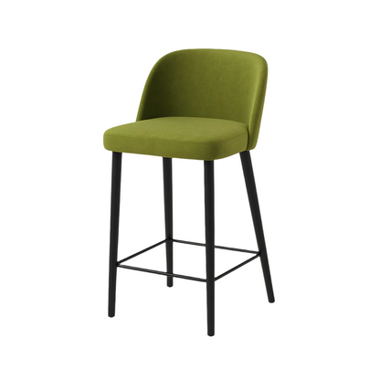 Scaun insula catifea GALBENA | model IVA