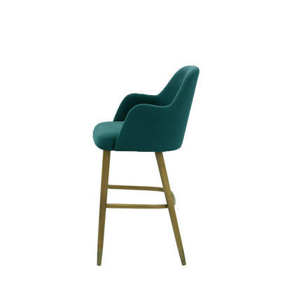 Scaun bar catifea ROZ | model PINO
