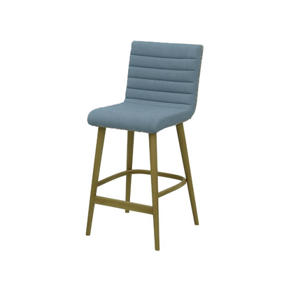 Scaun insula catifea GALBENA | model RIGA