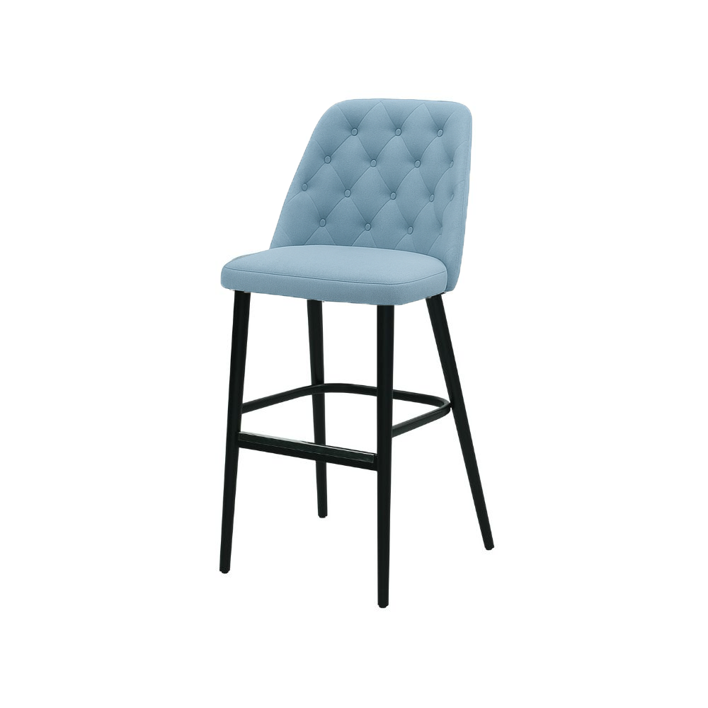 Scaun bar catifea ROZ | model SCOT