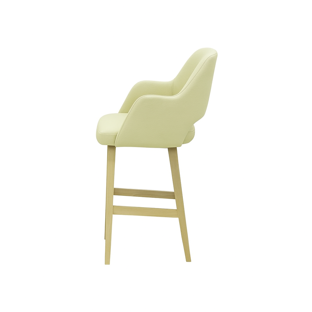 Scaun bar piele MARO | model APRIL