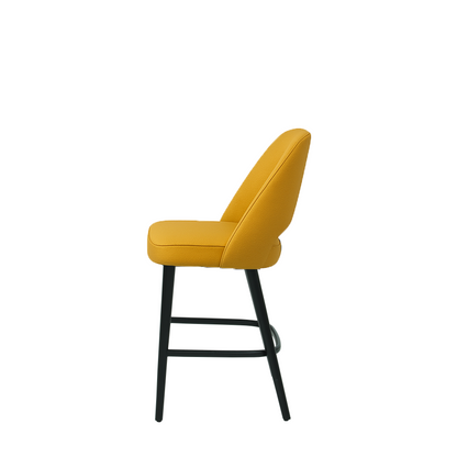 Scaun bar piele ALBA | model GABE