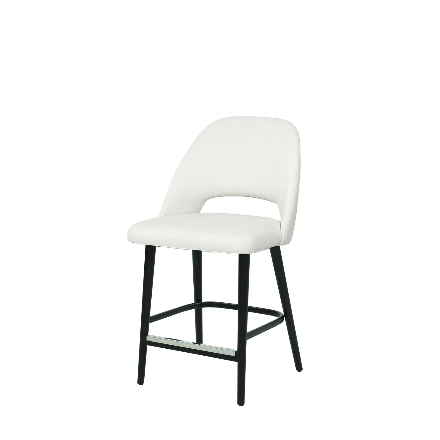 Scaun bar piele GALBENA | model GABE