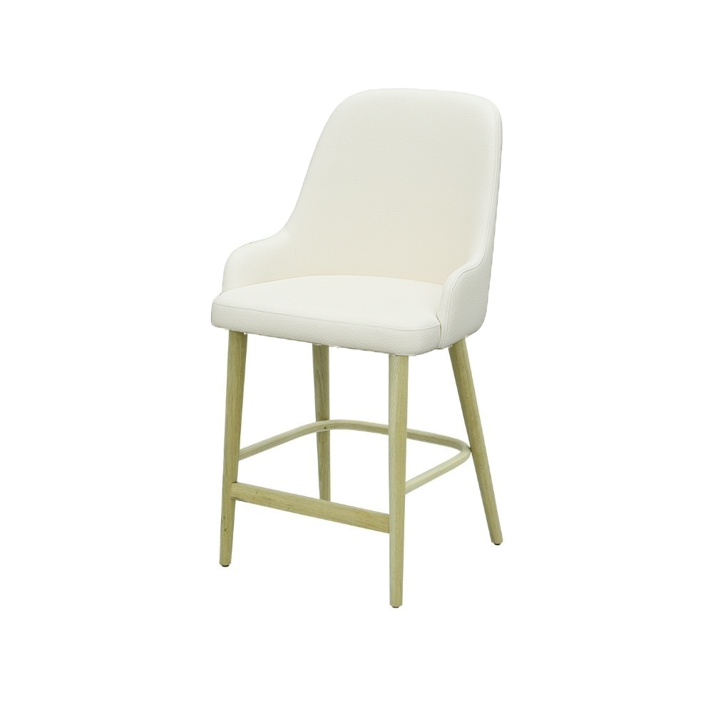 Scaun bar piele ALBA | model ROCCO