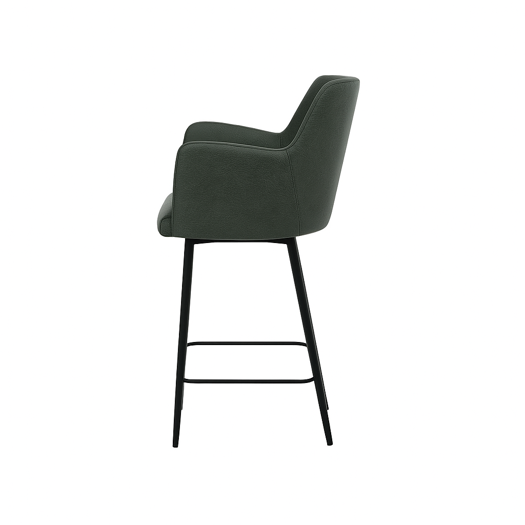 Scaun bar piele GALBENA | model SIGMA