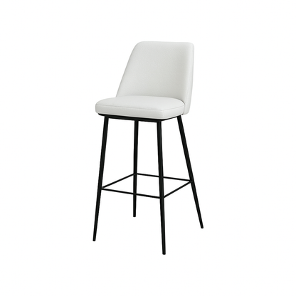 Scaun bar piele ALBASTRA | model SOLO