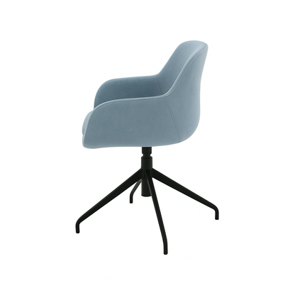 Scaun catifea ALBASTRA | model FEBE