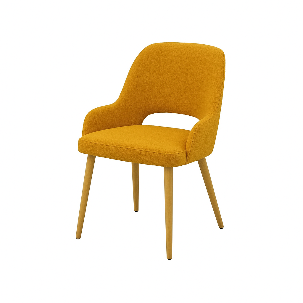 Scaun catifea BORDO | model HUGO