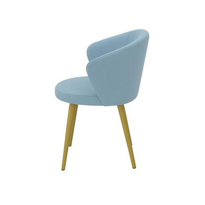 Scaun catifea ALBASTRA | model JAY