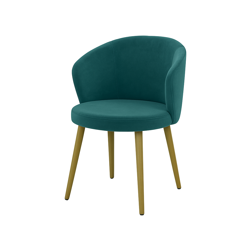 Scaun catifea ALBASTRA | model JAY