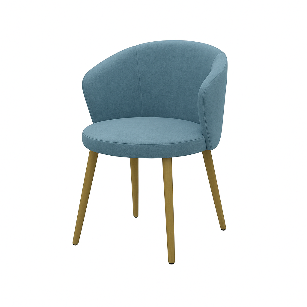 Scaun catifea VERDE | model JAY