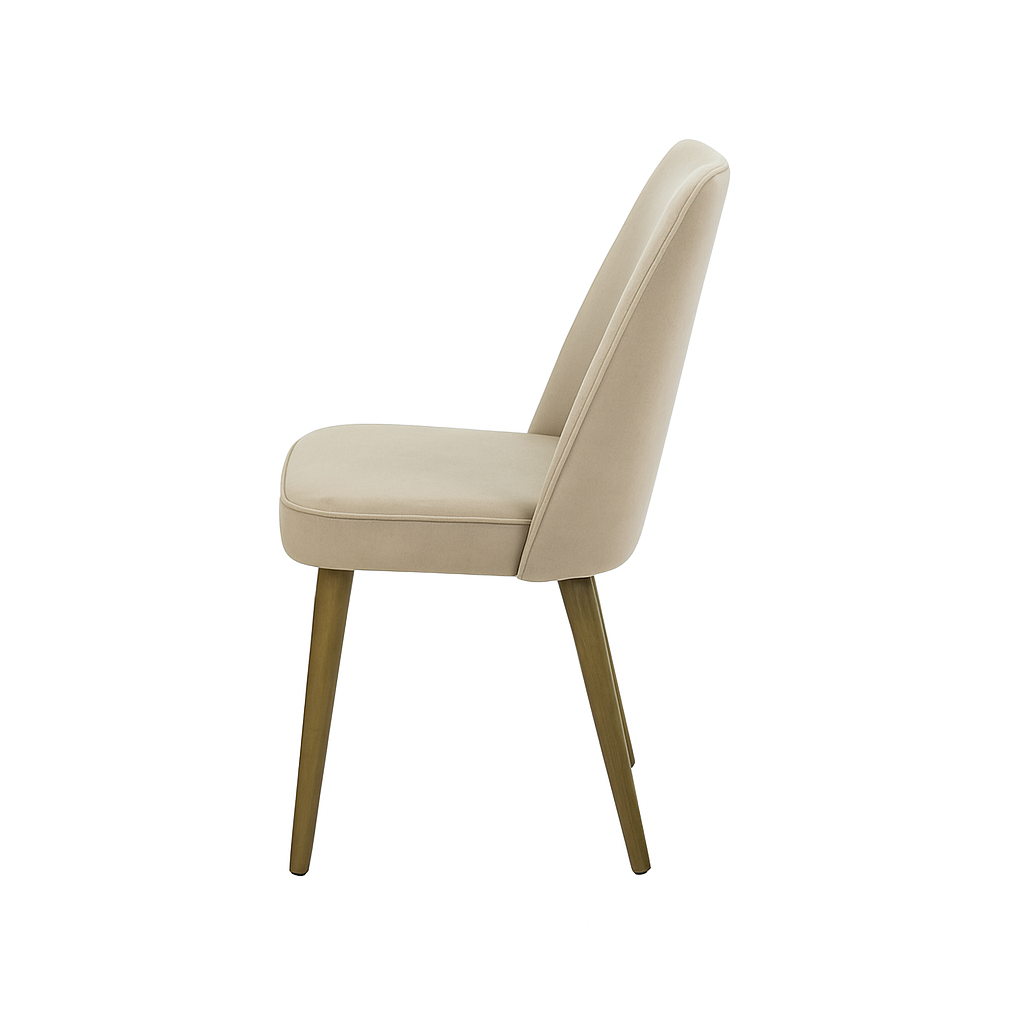 Scaun catifea ROZ | model JONY