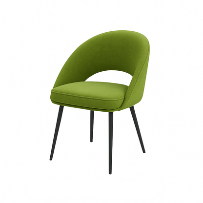 Scaun catifea VERDE | model LAVA