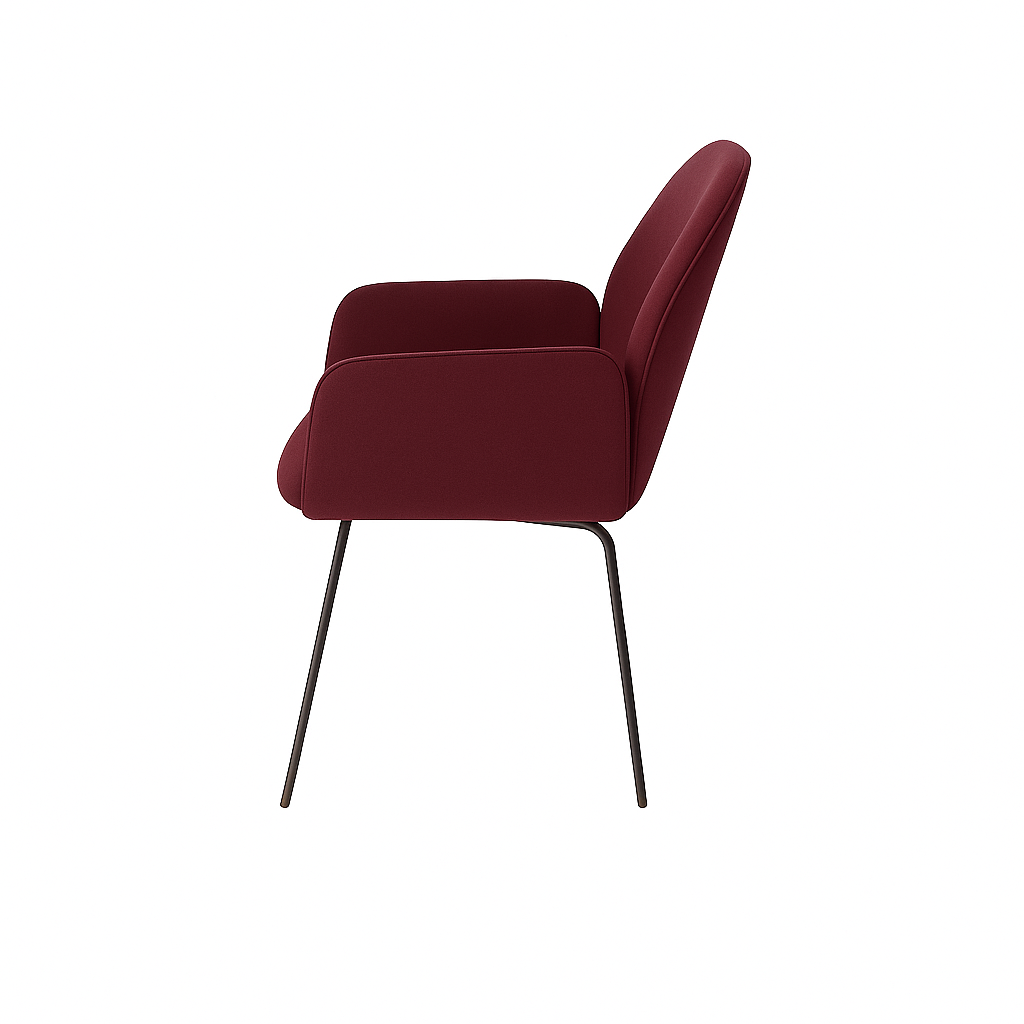 Scaun catifea VERDE | model PETRA