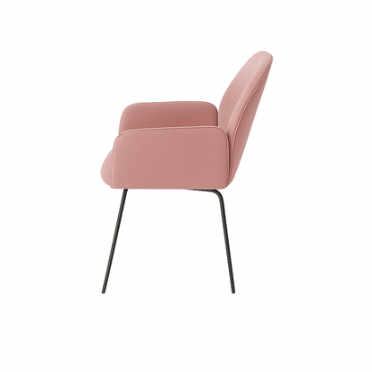 Scaun catifea GALBENA | model PETRA