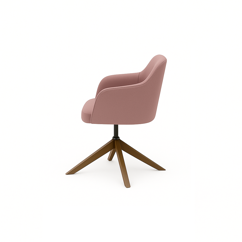 Scaun catifea BORDO | model ROBI