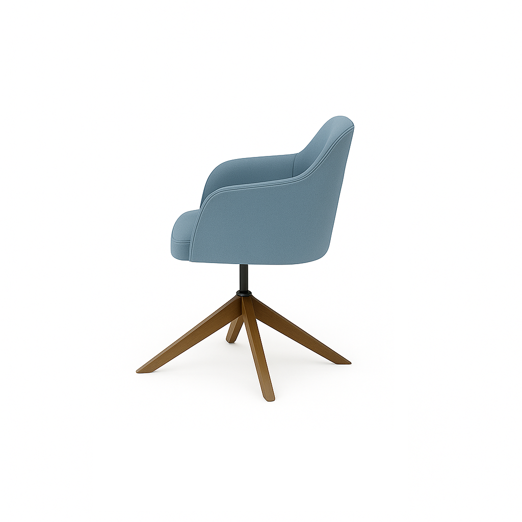 Scaun catifea BORDO | model ROBI