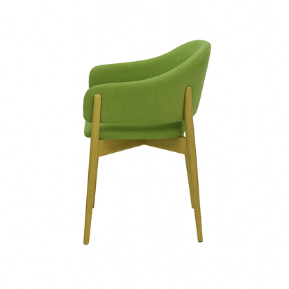 Scaun catifea ROZ | model ALMA