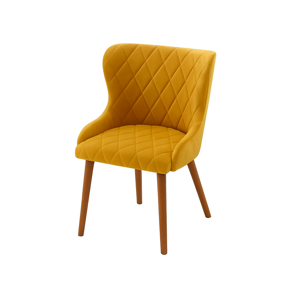 Scaun catifea ALBASTRA | model AMANDA