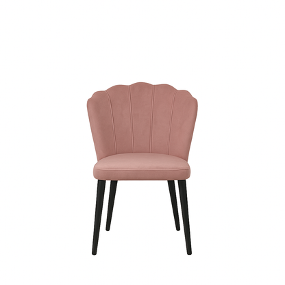 Scaun catifea GALBENA | model ARIA