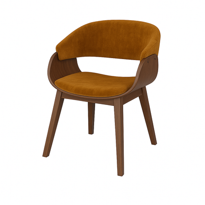 Scaun catifea GRI | model BRANDO