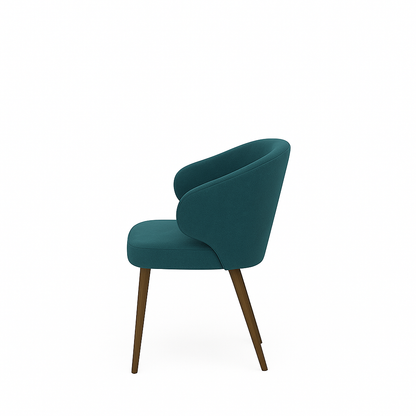 Scaun catifea VERDE | model CAPRICE