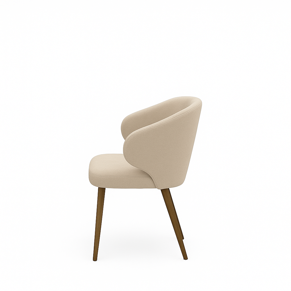 Scaun catifea ROZ | model CAPRICE