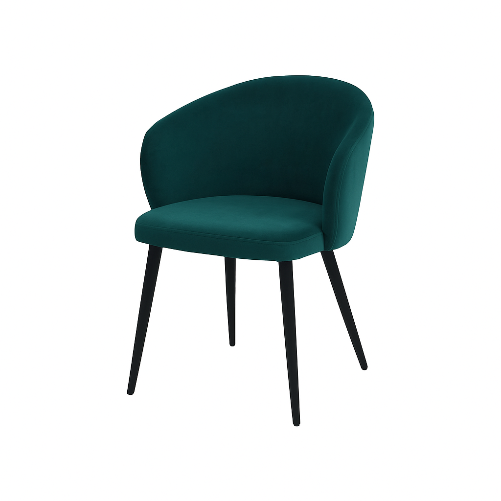 Scaun catifea GALBENA | model CAPRISO