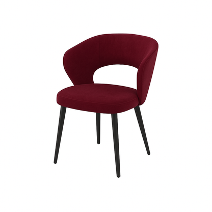 Scaun catifea ALBASTRA | model CASIUS