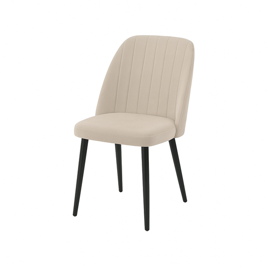 Scaun catifea BEJ | model CREA