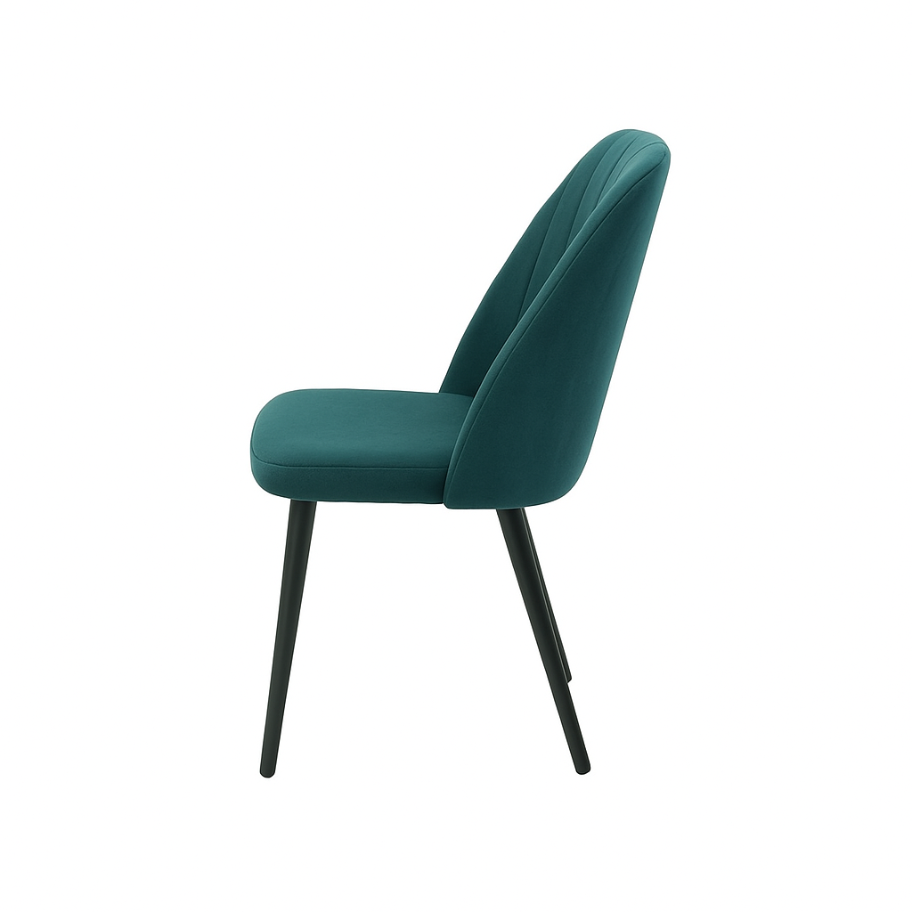 Scaun catifea VERDE | model CREA