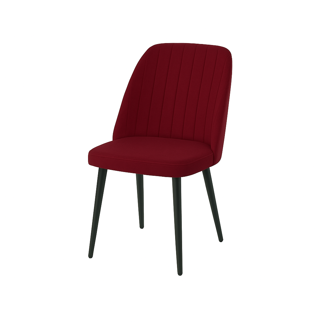 Scaun catifea GALBENA | model CREA