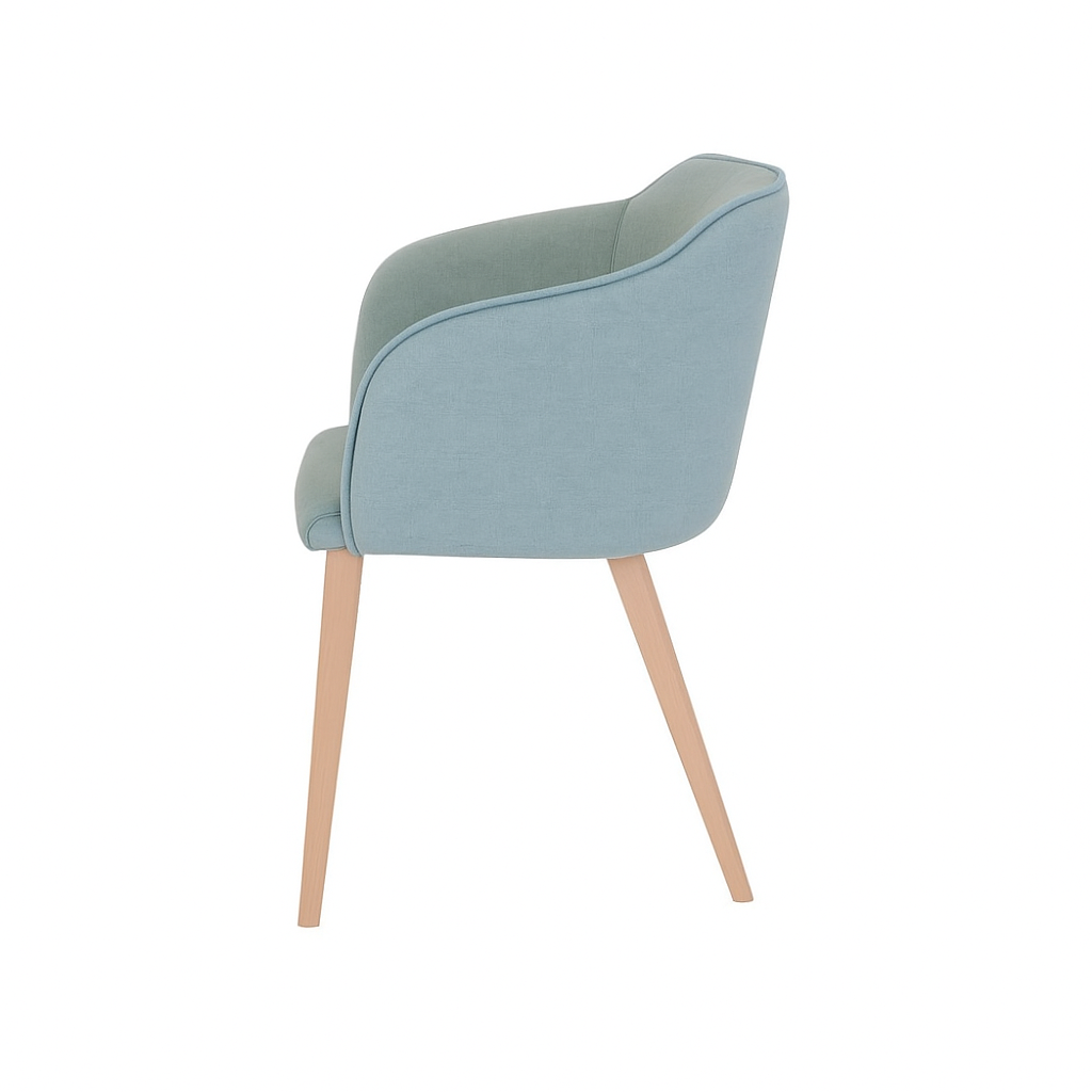 Scaun catifea TURCOAZ | model CROCO