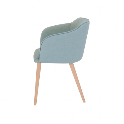 Scaun catifea ROSIE | model CROCO