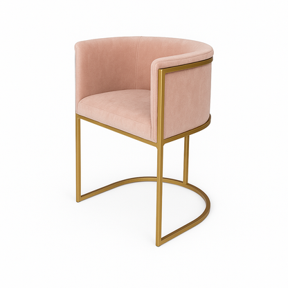 Scaun catifea GRI | model ENRI