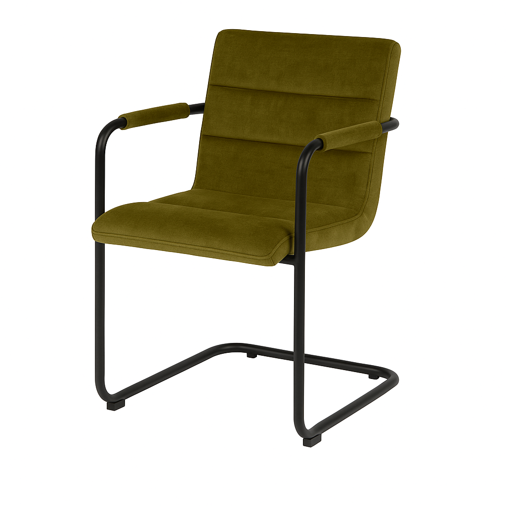 Scaun catifea BEJ | model FLOR