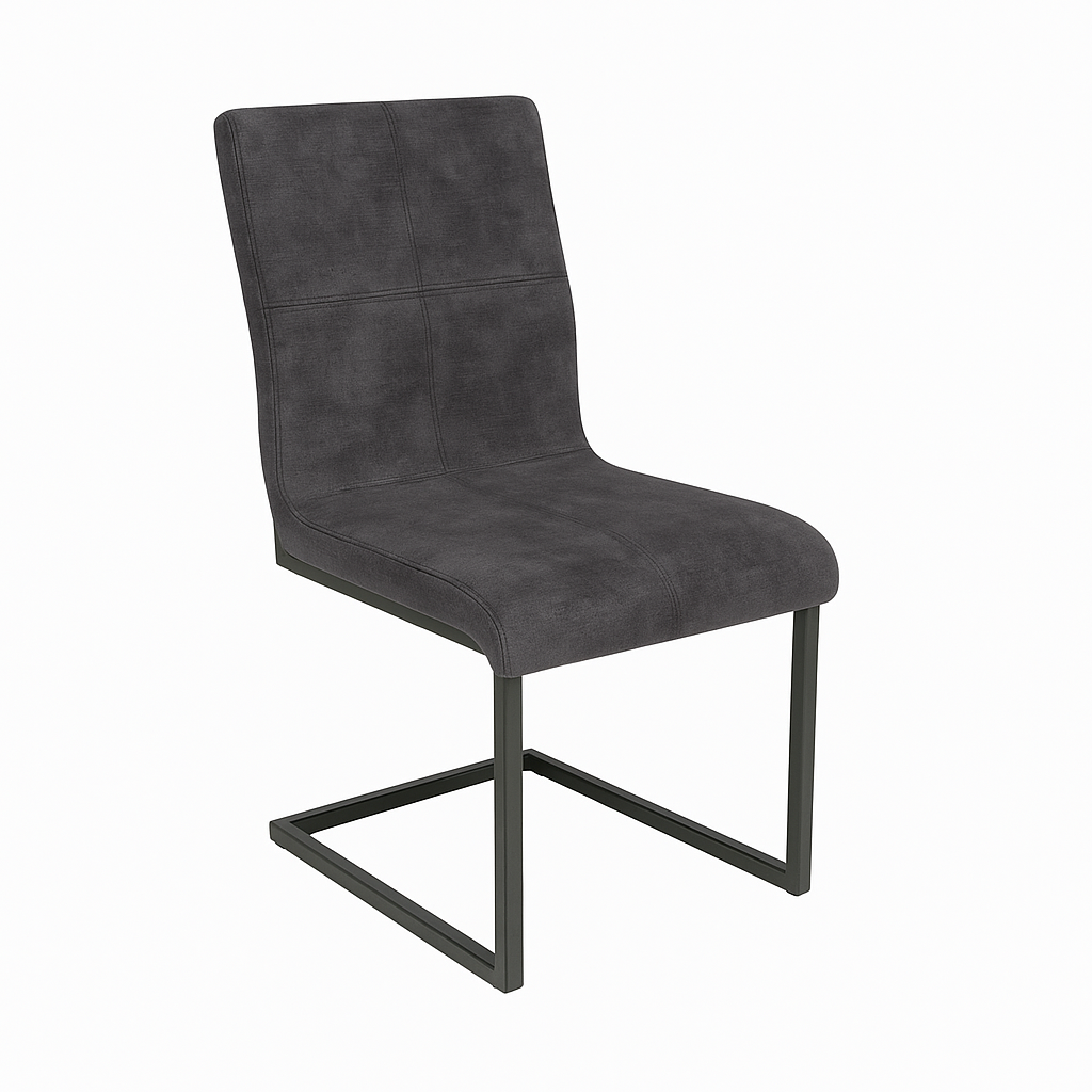 Scaun catifea VERDE | model INDU QUADRANT A