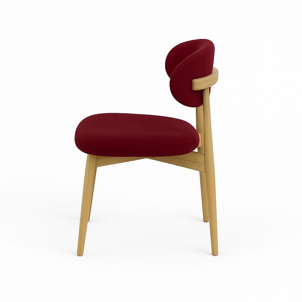 Scaun catifea VERDE | model MELISSA